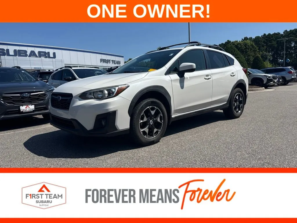 White 2018 Subaru Crosstrek 2.0i Premium for sale in Suffolk, VA