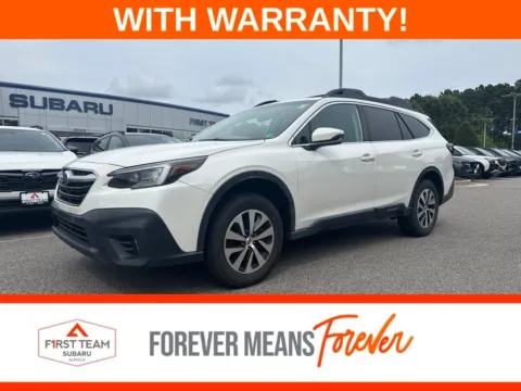White 2022 Subaru Outback Premium for sale in Suffolk, VA