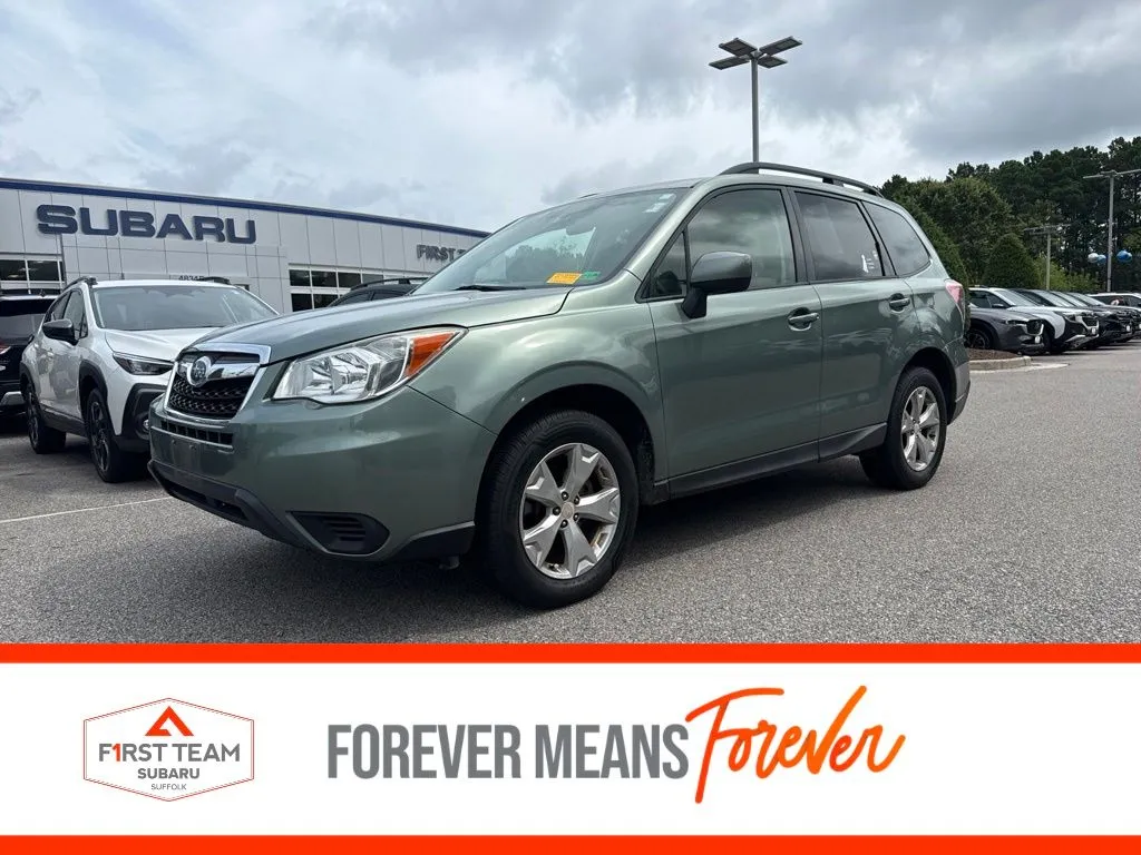Green 2016 Subaru Forester 2.5i Premium for sale in Suffolk, VA