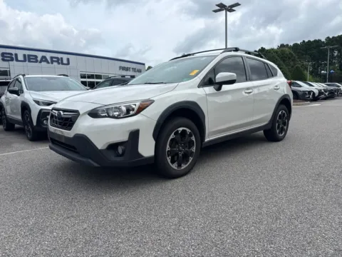White 2021 Subaru Crosstrek Premium for sale in Suffolk, VA