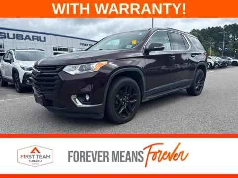 Black 2019 Chevrolet Traverse LT for sale in Suffolk, VA
