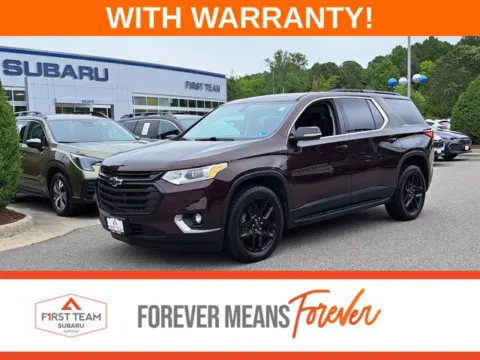 Black 2019 Chevrolet Traverse LT for sale in Suffolk, VA