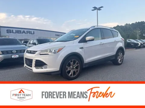 White 2014 Ford Escape Titanium for sale in Suffolk, VA