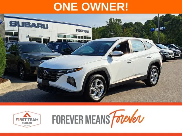 White 2023 Hyundai Tucson SE for sale in Suffolk, VA
