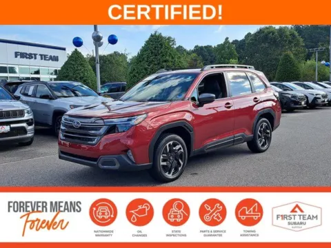 Red 2026 Subaru Forester Limited Hybrid for sale in Suffolk, VA