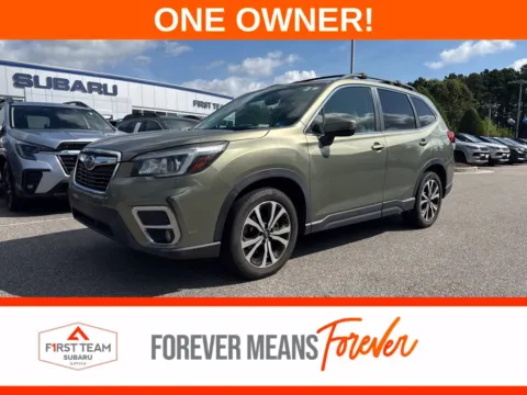 Green 2019 Subaru Forester Limited for sale in Suffolk, VA