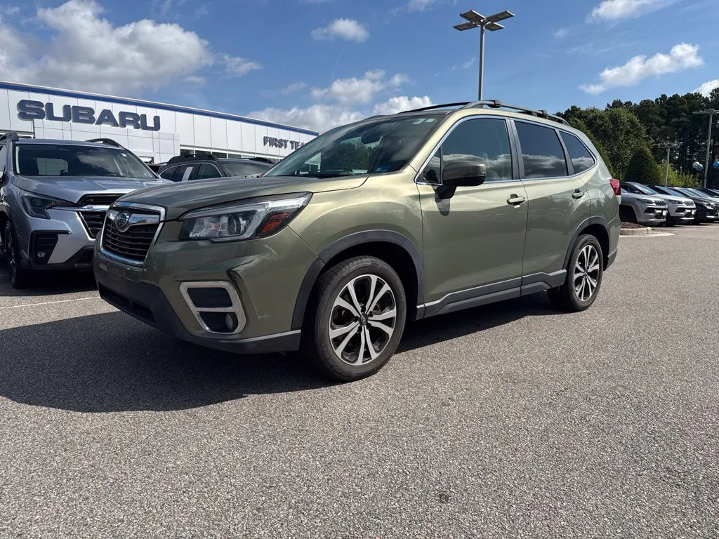 Green 2019 Subaru Forester Limited for sale in Suffolk, VA
