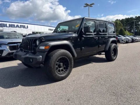 Photos of 2022 Jeep Wrangler Unlimited Sport S for sale in Suffolk, VA at First Team Subaru Suffolk