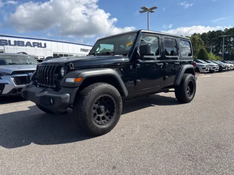 Black 2022 Jeep Wrangler Unlimited Sport S for sale in Suffolk, VA