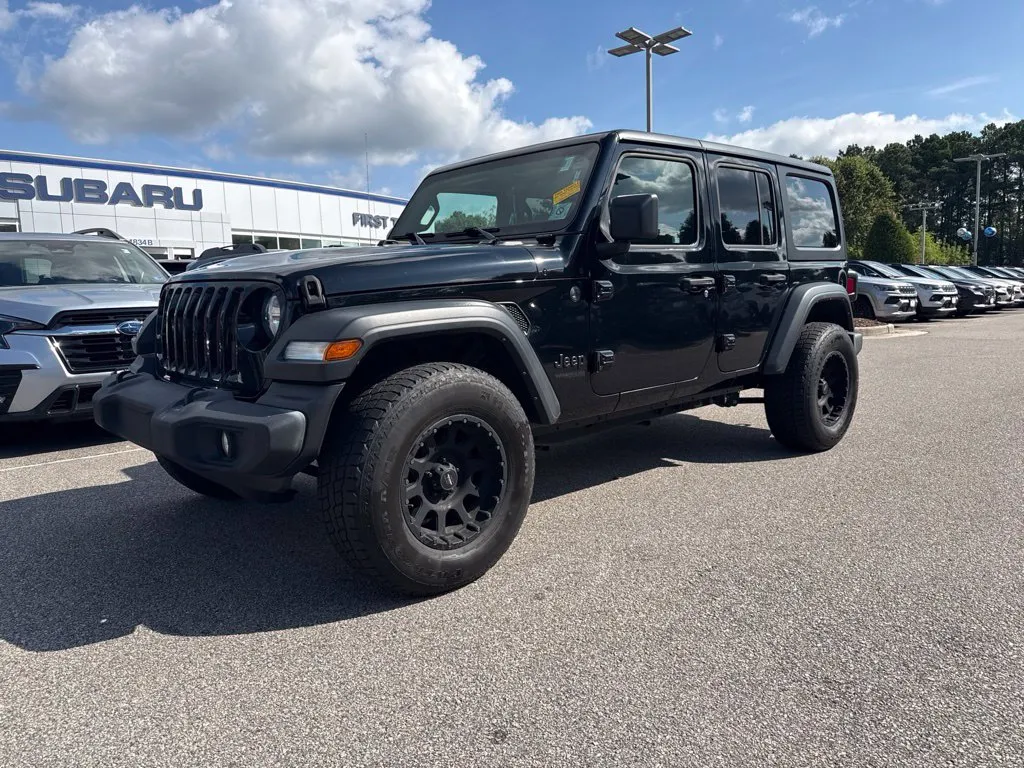 Black 2022 Jeep Wrangler Unlimited Sport S for sale in Suffolk, VA