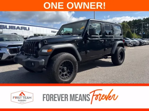 Black 2022 Jeep Wrangler Unlimited Sport S for sale in Suffolk, VA