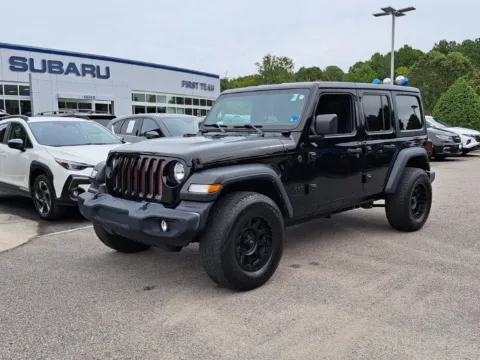 Photos of 2022 Jeep Wrangler Unlimited Sport S for sale in Suffolk, VA at First Team Subaru Suffolk