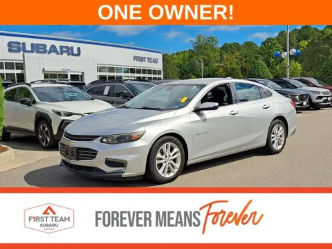 Silver 2018 Chevrolet Malibu LT for sale in Suffolk, VA