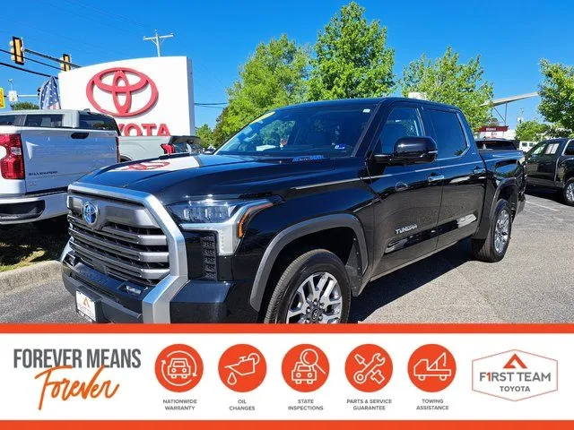 Black 2024 Toyota Tundra Hybrid Limited for sale in Chesapeake, VA