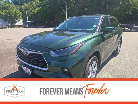 Green 2023 Toyota Highlander Hybrid LE for sale in Chesapeake, VA