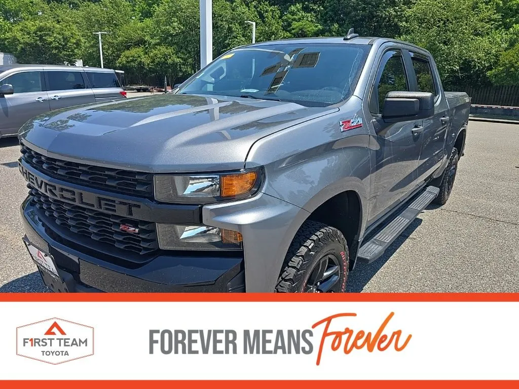 Gray 2021 Chevrolet Silverado 1500 Custom Trail Boss for sale in Chesapeake, VA