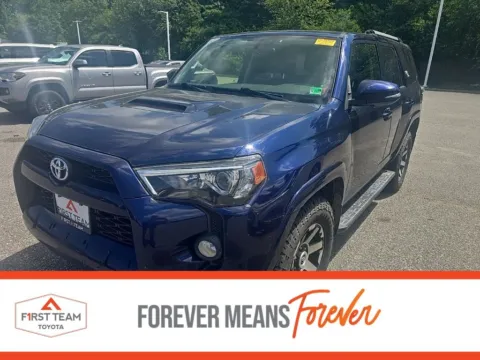 Blue 2018 Toyota 4Runner TRD Off-Road Premium for sale in Chesapeake, VA