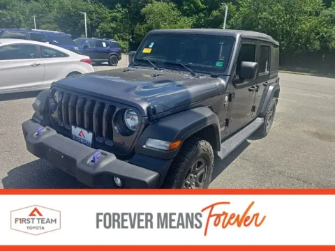 Gray 2021 Jeep Wrangler Unlimited Sport for sale in Chesapeake, VA