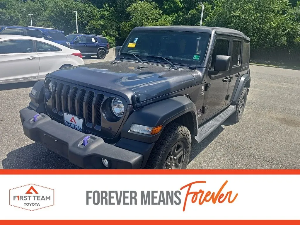 Gray 2021 Jeep Wrangler Unlimited Sport for sale in Chesapeake, VA
