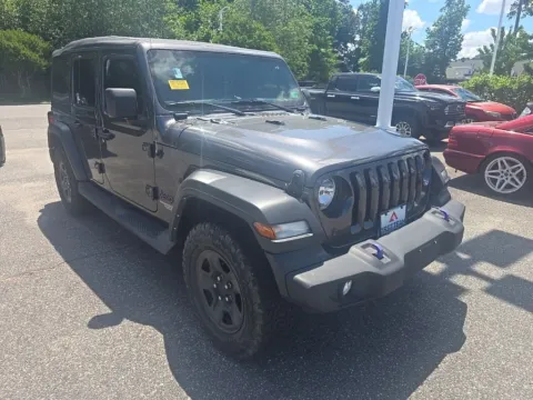 Another view of 2021 Jeep Wrangler Unlimited Sport for sale in Chesapeake, VA at First Team Toyota