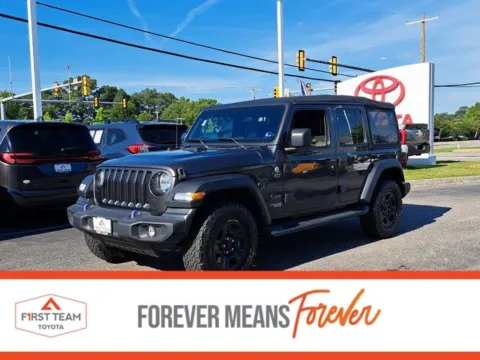 Gray 2021 Jeep Wrangler Unlimited Sport for sale in Chesapeake, VA