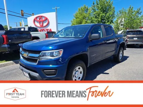 Blue 2019 Chevrolet Colorado Work Truck for sale in Chesapeake, VA