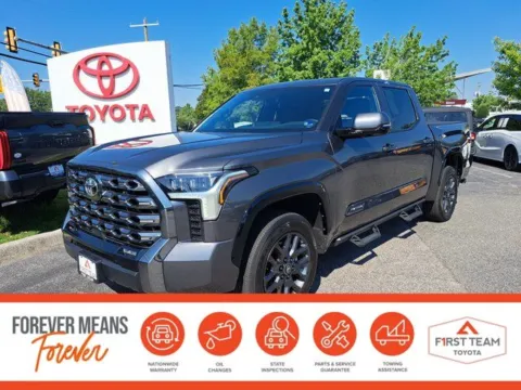 Gray 2025 Toyota Tundra Platinum for sale in Chesapeake, VA