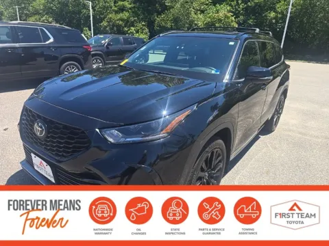 Black 2024 Toyota Highlander XSE for sale in Chesapeake, VA
