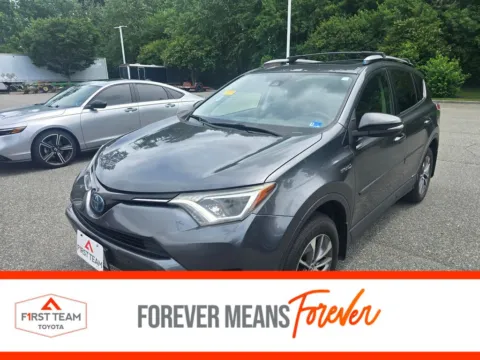 Gray 2018 Toyota RAV4 Hybrid XLE for sale in Chesapeake, VA