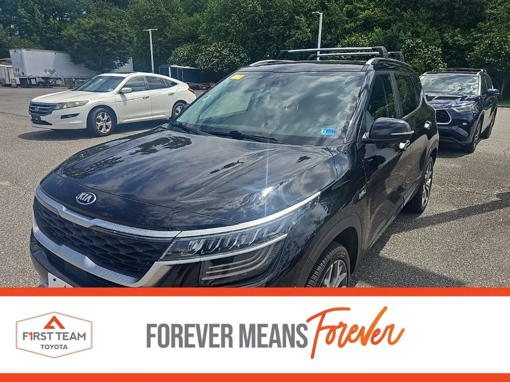 Black 2021 Kia Seltos SX for sale in Chesapeake, VA
