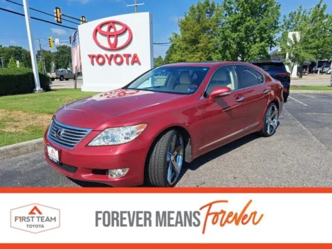 Red 2012 Lexus LS 460 for sale in Chesapeake, VA