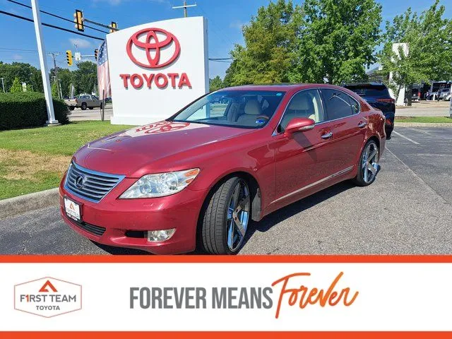 Red 2012 Lexus LS 460 for sale in Chesapeake, VA