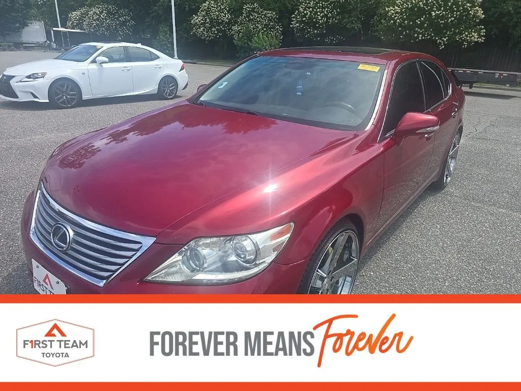Red 2012 Lexus LS 460 for sale in Chesapeake, VA