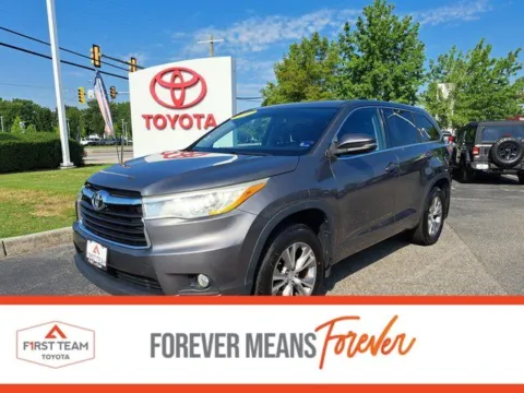 Gray 2014 Toyota Highlander LE V6 for sale in Chesapeake, VA