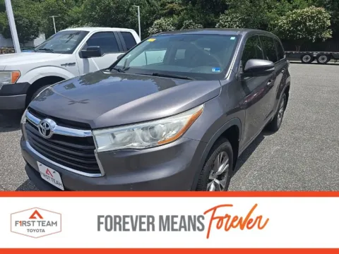 Gray 2014 Toyota Highlander LE V6 for sale in Chesapeake, VA