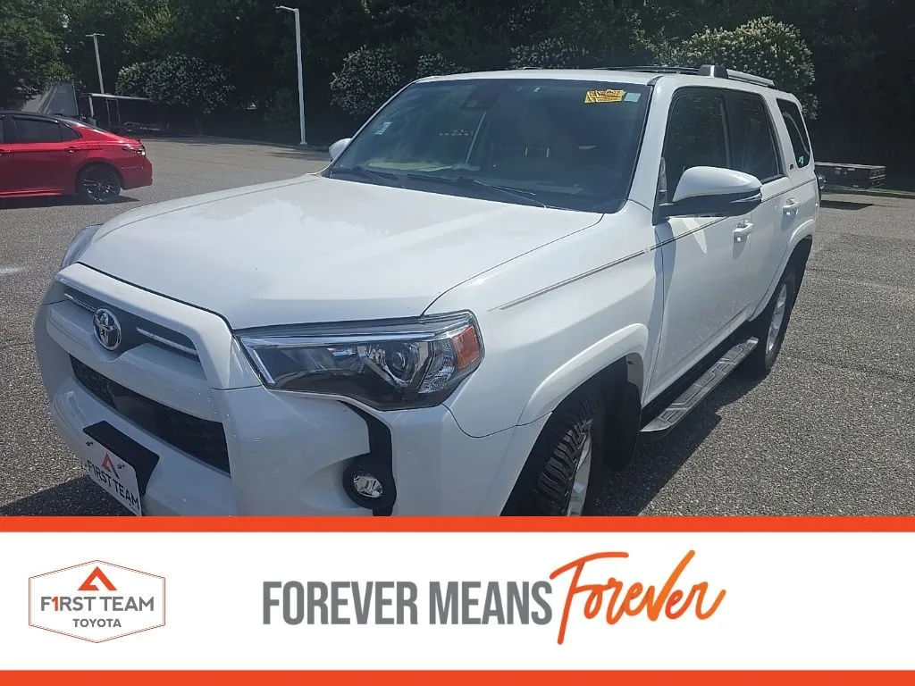 White 2022 Toyota 4Runner SR5 Premium for sale in Chesapeake, VA