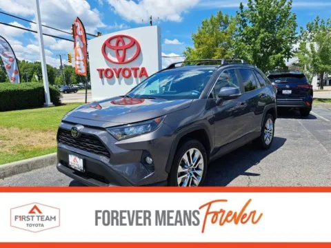 Gray 2020 Toyota RAV4 XLE Premium for sale in Chesapeake, VA