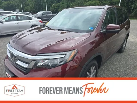 Red 2020 Honda Pilot EX-L for sale in Chesapeake, VA