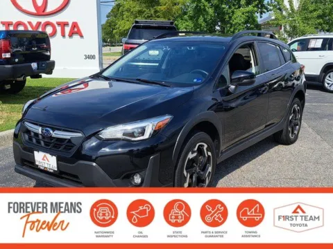 Black 2023 Subaru Crosstrek Limited for sale in Chesapeake, VA