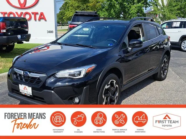 Black 2023 Subaru Crosstrek Limited for sale in Chesapeake, VA