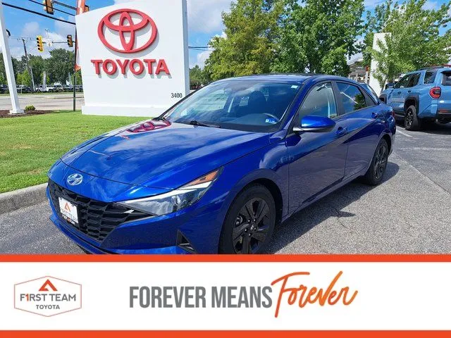 Blue 2023 Hyundai Elantra SEL for sale in Chesapeake, VA