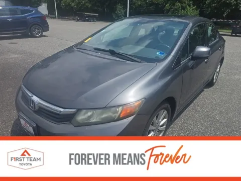 Gray 2012 Honda Civic EX-L for sale in Chesapeake, VA