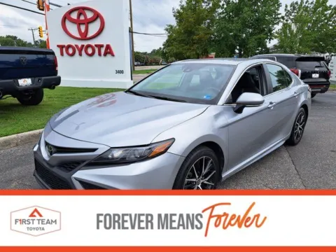 Silver 2024 Toyota Camry SE for sale in Chesapeake, VA
