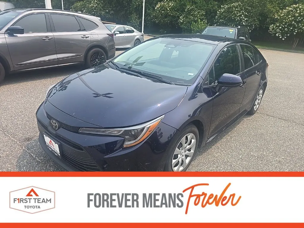 Blue 2023 Toyota Corolla LE for sale in Chesapeake, VA