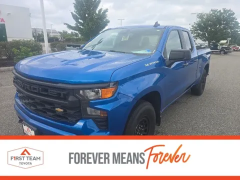 Blue 2022 Chevrolet Silverado 1500 Custom for sale in Chesapeake, VA