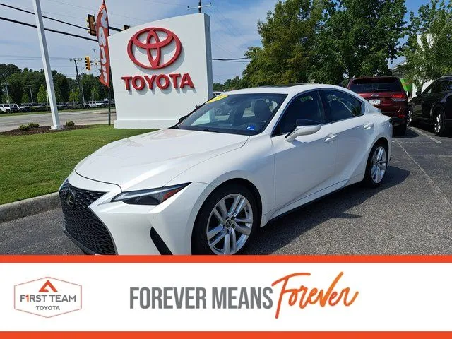 White 2024 Lexus IS 300 for sale in Chesapeake, VA