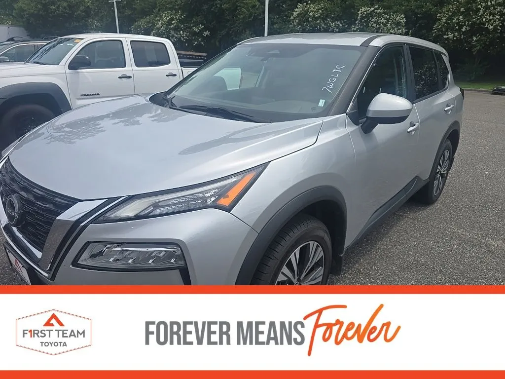Silver 2023 Nissan Rogue SV for sale in Chesapeake, VA