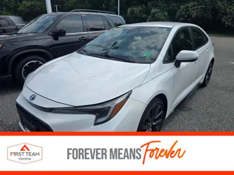 White 2023 Toyota Corolla Hybrid SE for sale in Chesapeake, VA