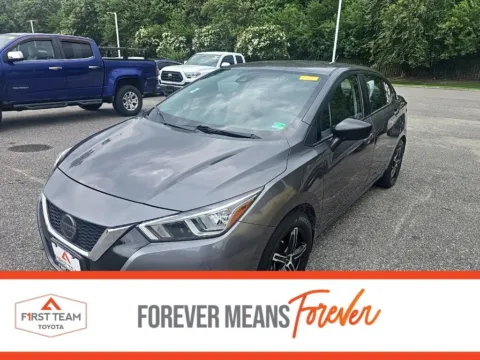 Gray 2021 Nissan Versa 1.6 S for sale in Chesapeake, VA