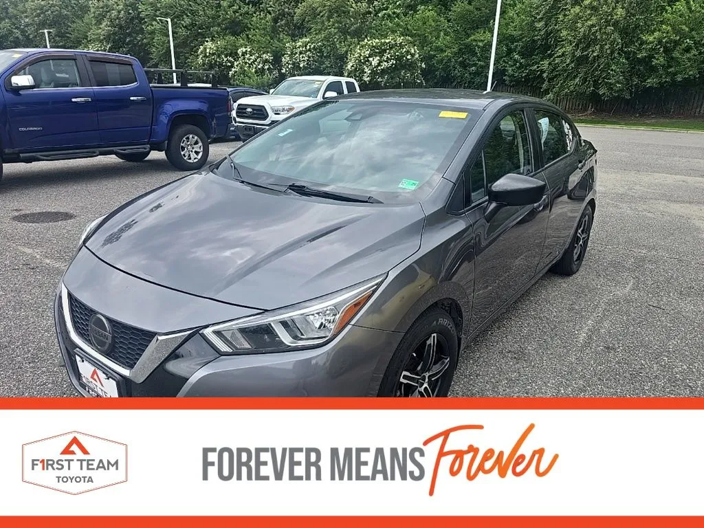 Gray 2021 Nissan Versa 1.6 S for sale in Chesapeake, VA